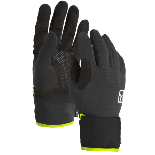 Ortovox Fleece Grid Cover Glove M Black Raven 